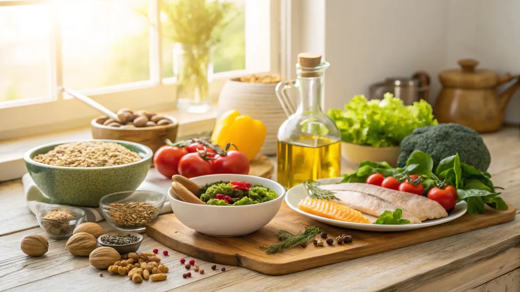 medelhavskost för blodsockerbalans